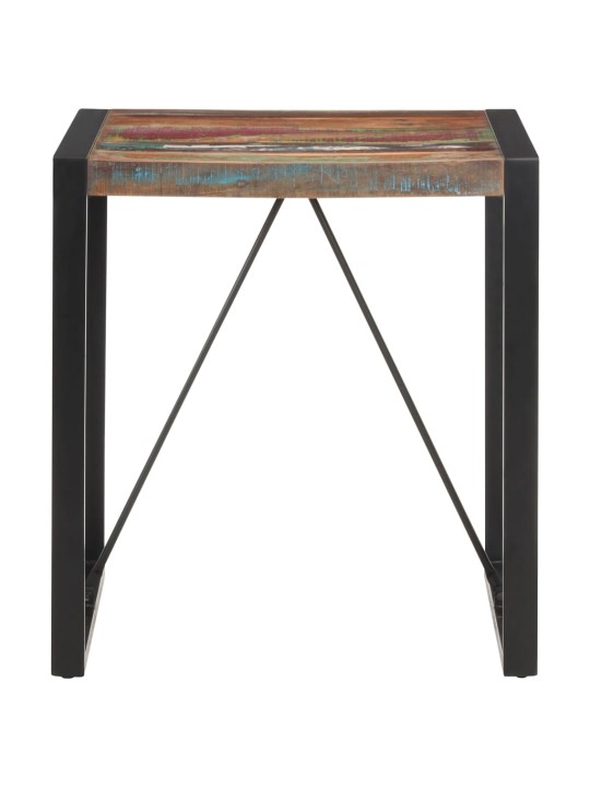 Valgomojo stalas, 70x70x75cm, perdirbtos medienos masyvas