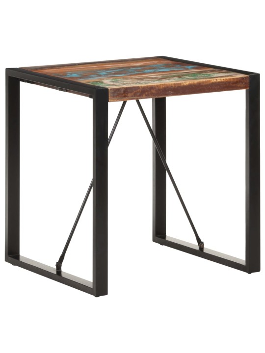 Valgomojo stalas, 70x70x75cm, perdirbtos medienos masyvas