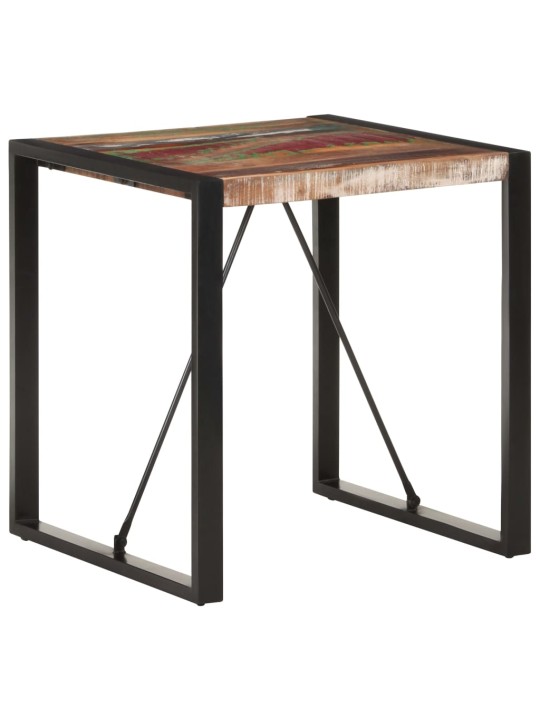 Valgomojo stalas, 70x70x75cm, perdirbtos medienos masyvas