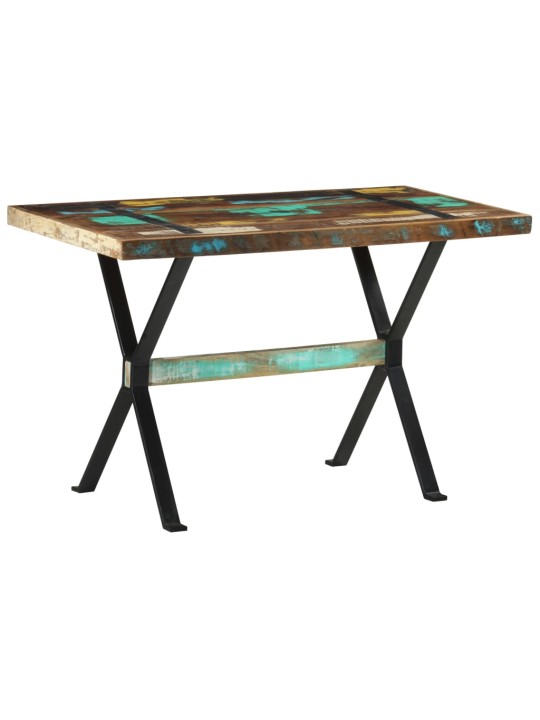 Valgomojo stalas, 120x60x76cm, perdirbtos medienos masyvas