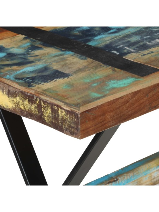 Valgomojo stalas, 120x60x76cm, perdirbtos medienos masyvas