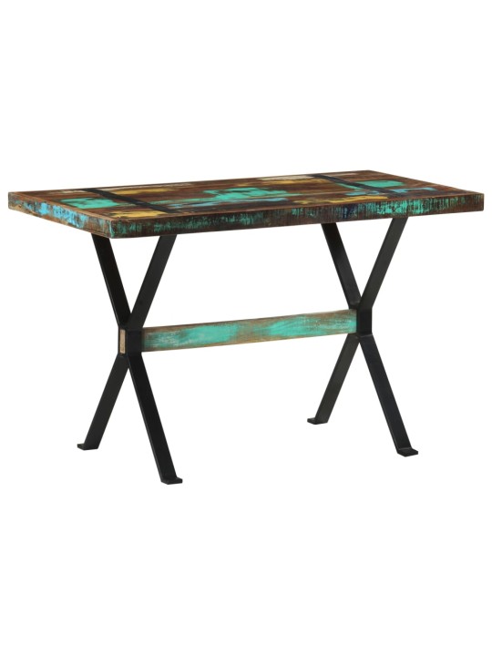 Valgomojo stalas, 120x60x76cm, perdirbtos medienos masyvas