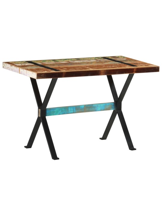 Valgomojo stalas, 120x60x76cm, perdirbtos medienos masyvas