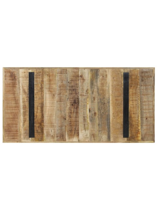 Valgomojo stalas, 140x70x76cm, neapdorota mango mediena