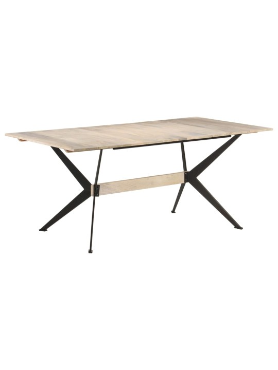 Valgomojo stalas, 180x90x76cm, mango medienos masyvas