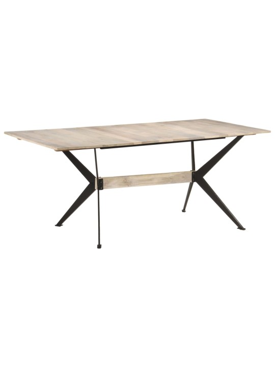 Valgomojo stalas, 180x90x76cm, mango medienos masyvas