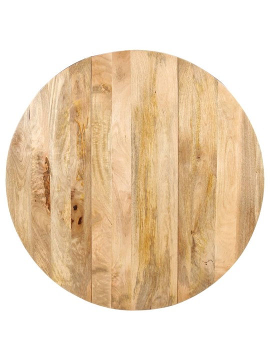 Valgomojo stalas, 110x76 cm, mango medienos masyvas, apvalus