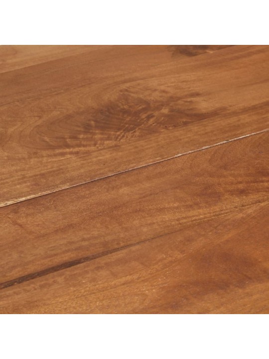 Valgomojo stalas, 110x76 cm, mango medienos masyvas, apvalus