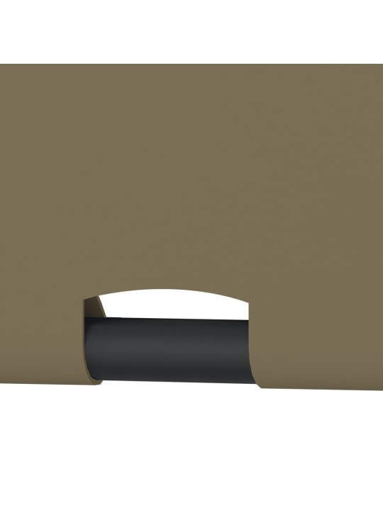 Sodo pergolė su įtraukiamu stogu, taupe spalvos, 3x3m, 180g/m²