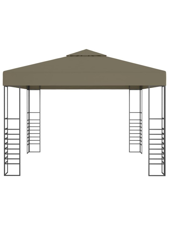 Sodo palapinė, taupe spalvos, 3x3m, 180 g/m²