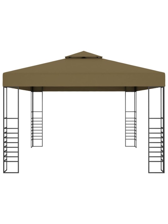 Pavėsinė, taupe spalvos, 3x4m, 180g/m²