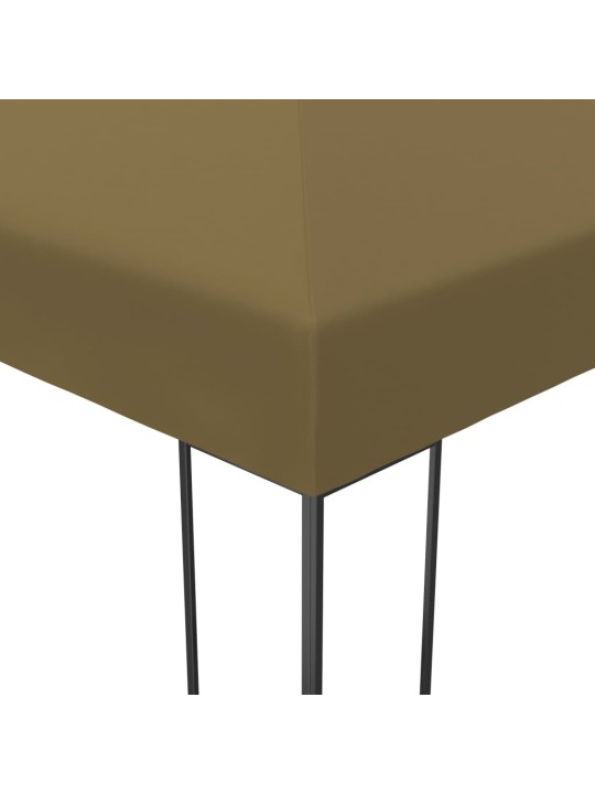 Pavėsinė, taupe spalvos, 3x4m, 180g/m²