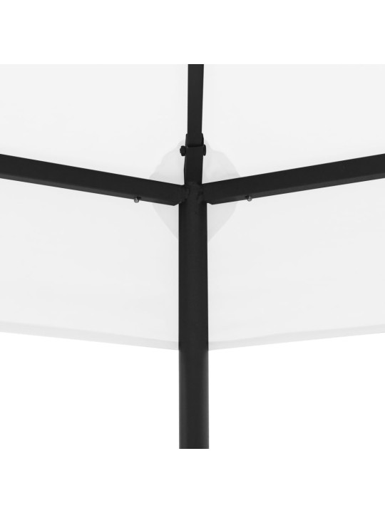 Sodo pavėsinė, baltos spalvos, 323x275x265cm, 180g/m²