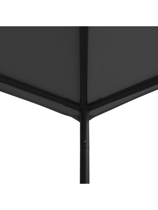Pavėsinė, antracito spalvos, 4x4x3m, 180 g/m²