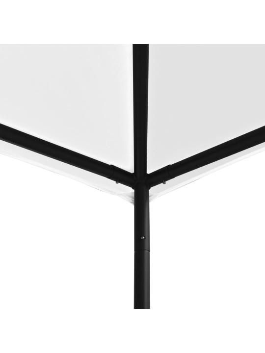 Pavėsinė, baltos spalvos, 4x4x3m, 180 g/m²