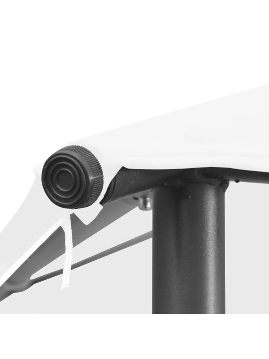 Pavėsinė, baltos spalvos, 3x3x2,9m, 180g/m²
