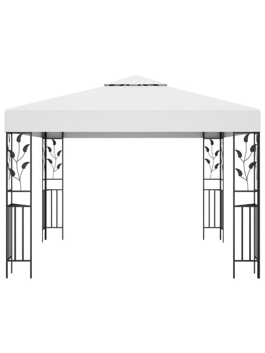 Pavėsinė, baltos spalvos, 3x3m, 180g/m²