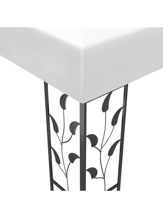 Pavėsinė, baltos spalvos, 3x3m, 180g/m²