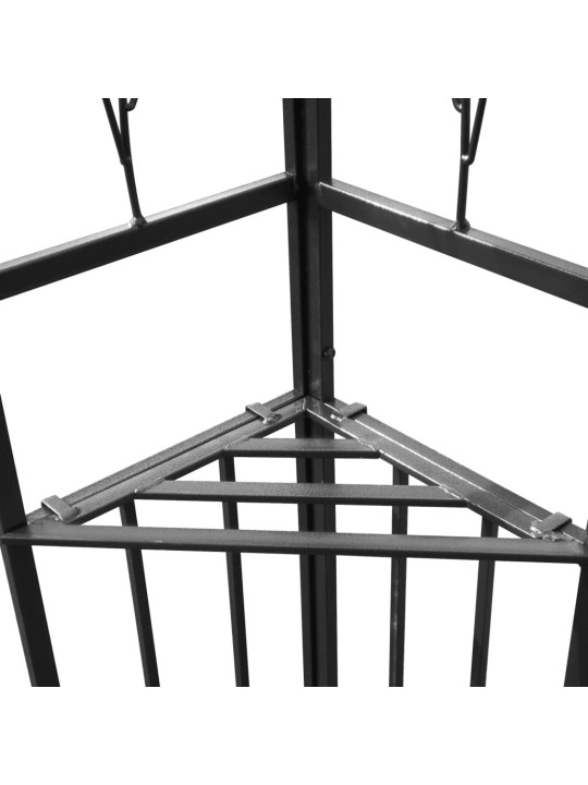 Pavėsinė, baltos spalvos, 3x3m, 180g/m²