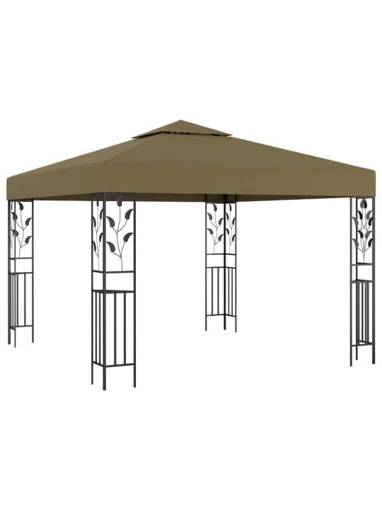 Pavėsinė, taupe spalvos, 3x3m, 180g/m²