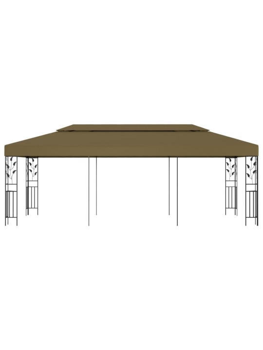 Pavėsinė, taupe spalvos, 6x3m, 180g/m²