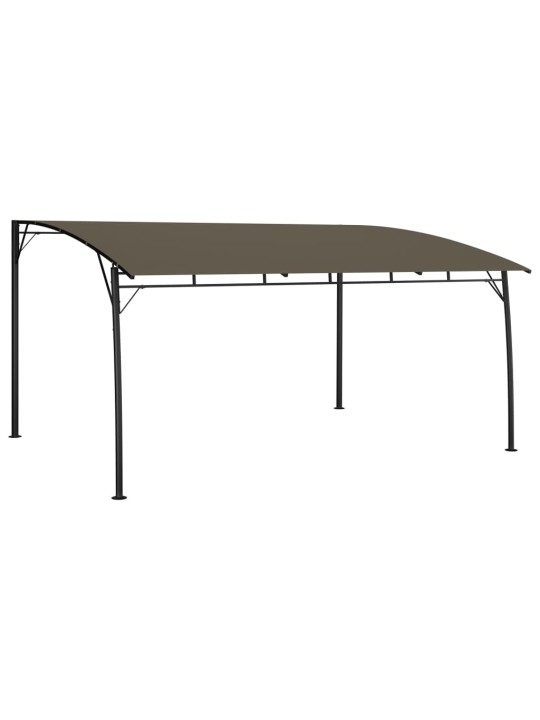 Sodo markizė nuo saulės, taupe spalvos, 4x3x2,55m