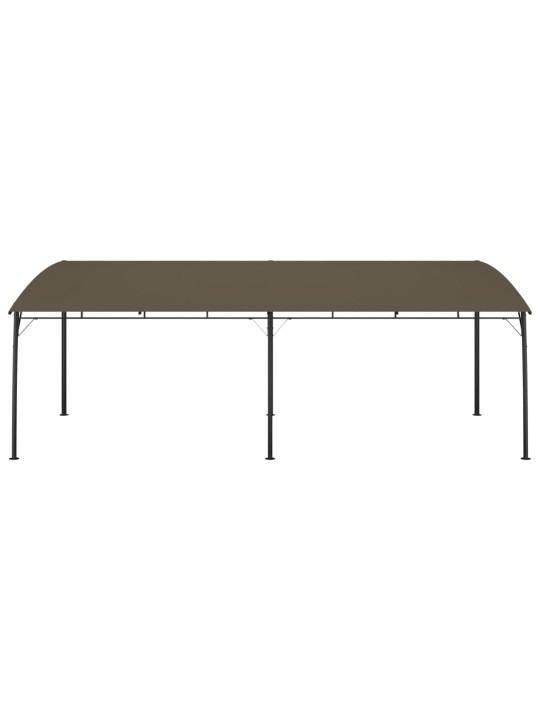 Sodo markizė nuo saulės, taupe spalvos, 6x3x2,55m