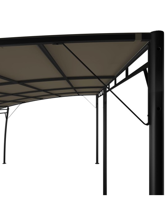 Sodo markizė nuo saulės, taupe spalvos, 6x3x2,55m