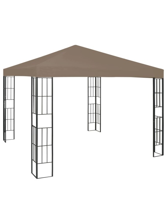 Pavėsinė, taupe spalvos, 3x3m