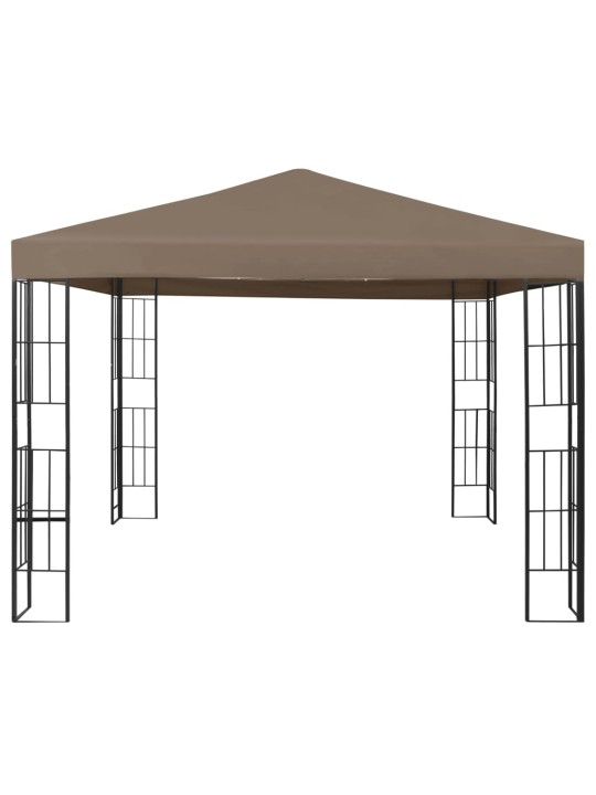 Pavėsinė, taupe spalvos, 3x3m