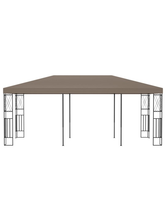 Pavėsinė, taupe spalvos, 6x3m, audinys