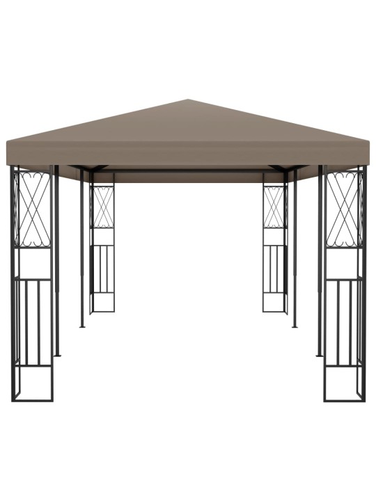 Pavėsinė, taupe spalvos, 6x3m, audinys