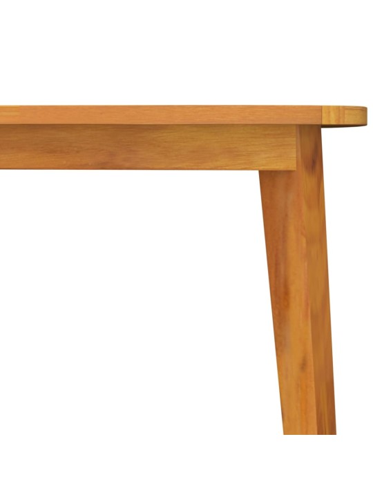 Sodo stalas, 85x85x75cm, akacijos medienos masyvas