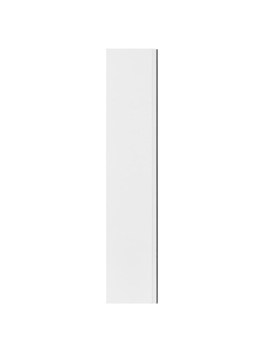 Veidrodinė vonios kambario spintelė, balta, 60x15x75cm, MDF