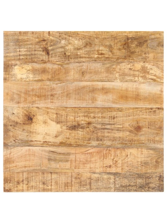 Bistro staliukas, 70x70x75cm, neapdorota mango mediena