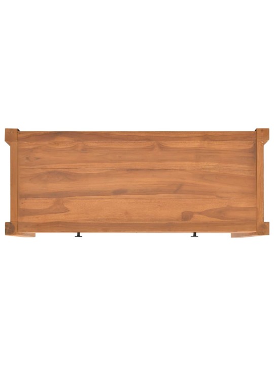 Televizoriaus spintelė, 100x40x45cm, tikmedžio mediena