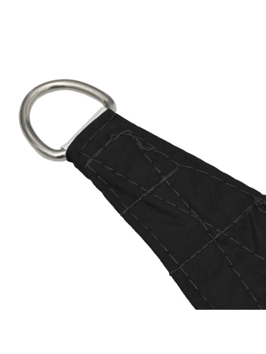 Tentas nuo saulės, juoda, oksfordo audinys, 3,6x3,6x3,6m