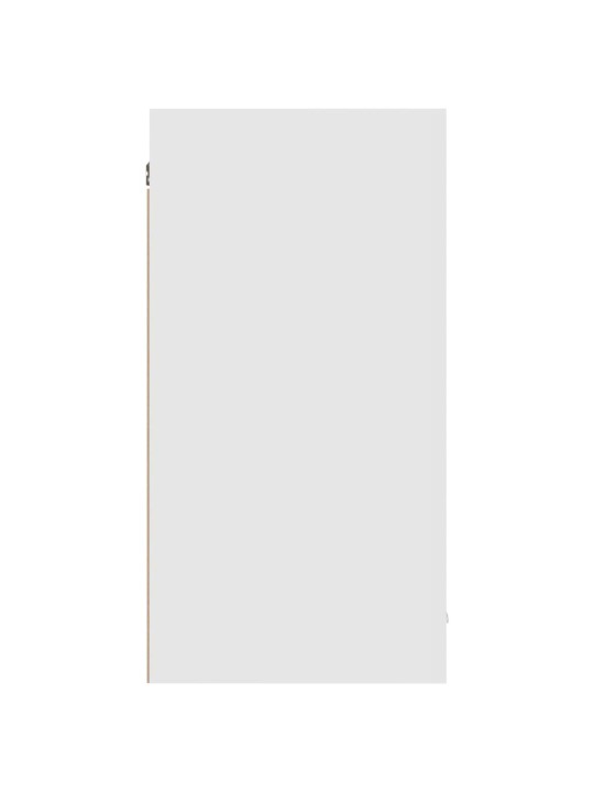 Pakabinama spintelė, baltos spalvos, 80x31x60cm, MDP, ypač blizgi