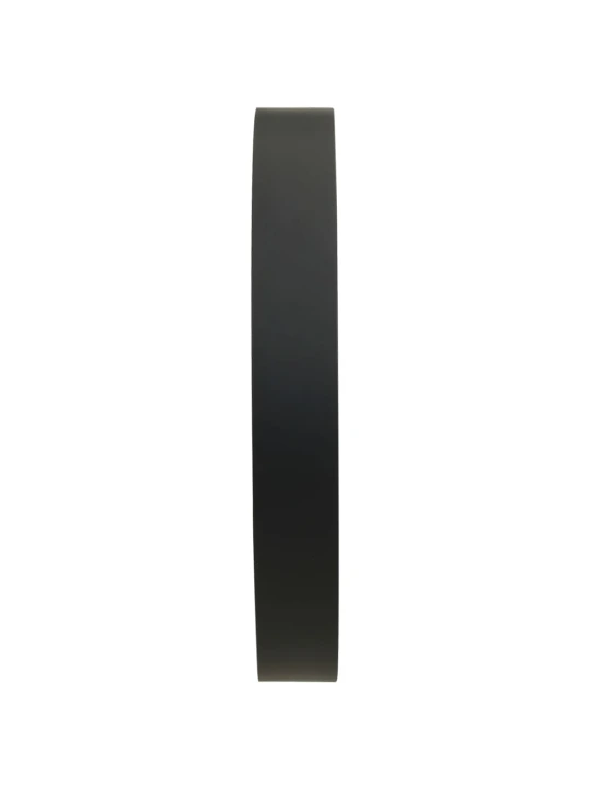 Šviečiantis sieninis laikrodis, juodos spalvos, 30cm