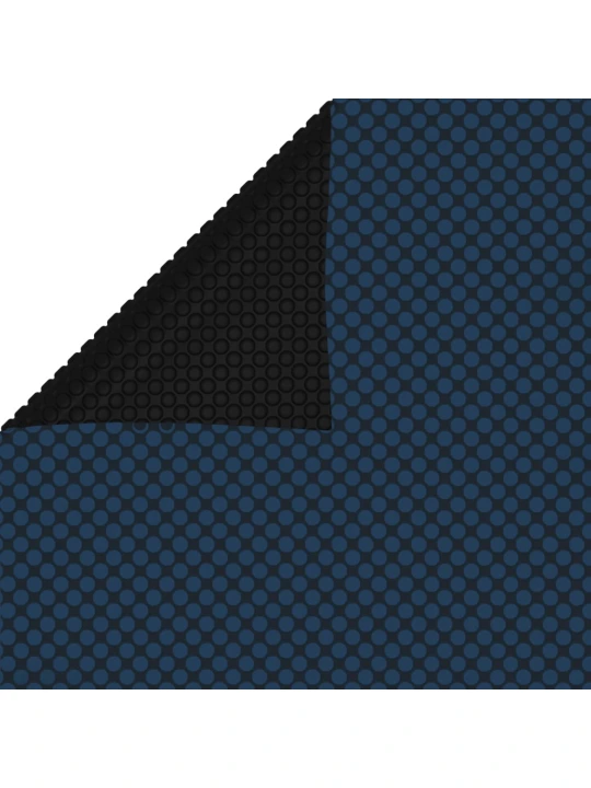 Saulę sugerianti baseino plėvelė, juoda/mėlyna, 450x220cm, PE