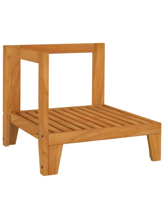 Modulinė kampinė sofa su tamsiai pilkomis pagalvėlėmis, akacija