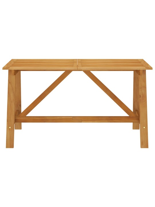 Sodo valgomojo stalas, 140x70x73,5cm, akacijos masyvas