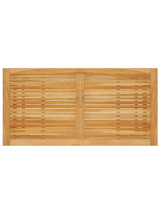 Sodo valgomojo stalas, 140x70x73,5cm, akacijos masyvas