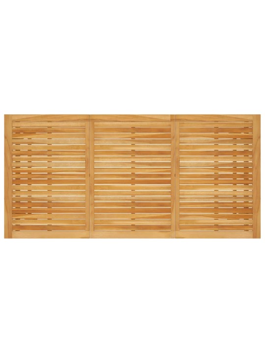 Sodo valgomojo stalas, 206x100x74cm, akacijos medienos masyvas