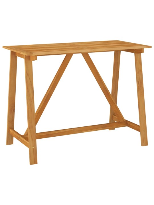 Sodo baro stalas, 140x70x104cm, akacijos medienos masyvas