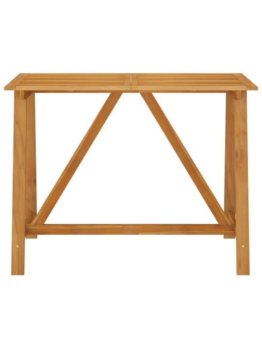 Sodo baro stalas, 140x70x104cm, akacijos medienos masyvas