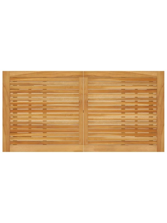Sodo baro stalas, 140x70x104cm, akacijos medienos masyvas