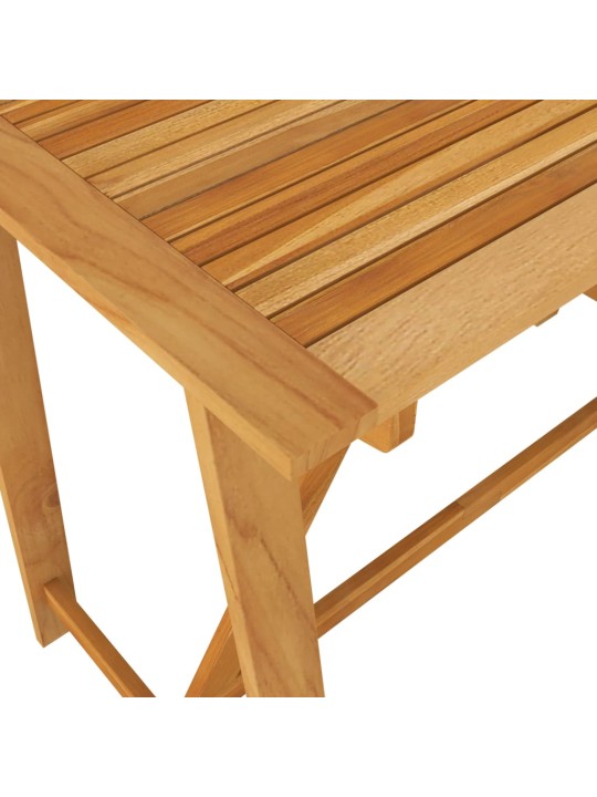 Sodo baro stalas, 140x70x104cm, akacijos medienos masyvas