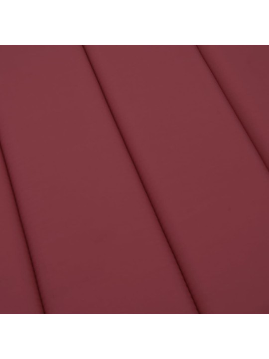 Saulės gulto čiužinukas, raudonojo vyno, 200x60x3cm, audinys