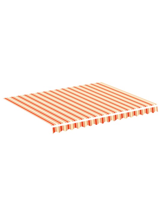 Pakaitinis audinys markizei, geltona/oranžinė spalva, 3x2,5m
